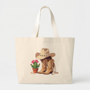 Grand Tote Bag Accessoire de mode Western Boho chic pour la génér