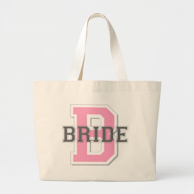 Grand Tote Bag Acclamation de jeune mariée (Devant)