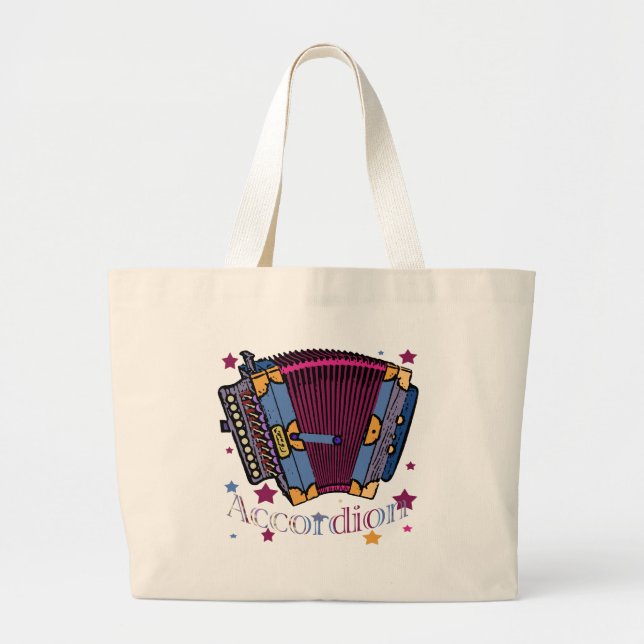 Grand Tote Bag Accordéon (Devant)