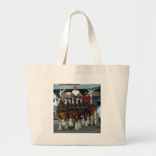 Grand Tote Bag Accroc de cheval de Clydesdale 6