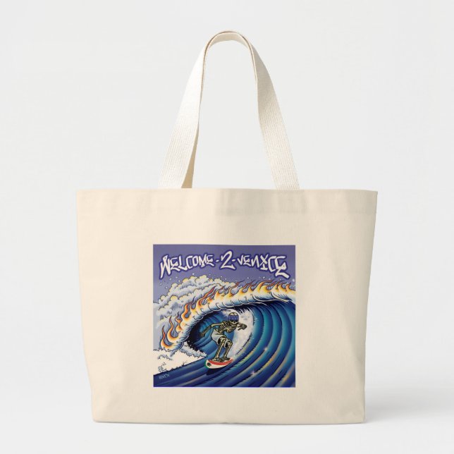 Grand Tote Bag Accueil 2 Venise Fourre-tout (Devant)