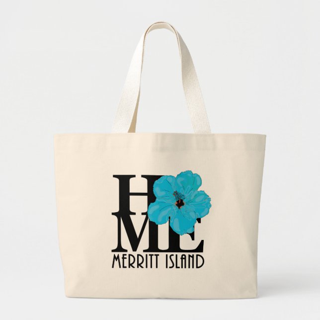 Grand Tote Bag ACCUEIL Île Merritt (Devant)
