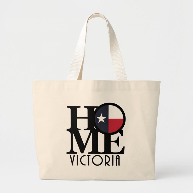 Grand Tote Bag ACCUEIL Victoria Texas (Devant)