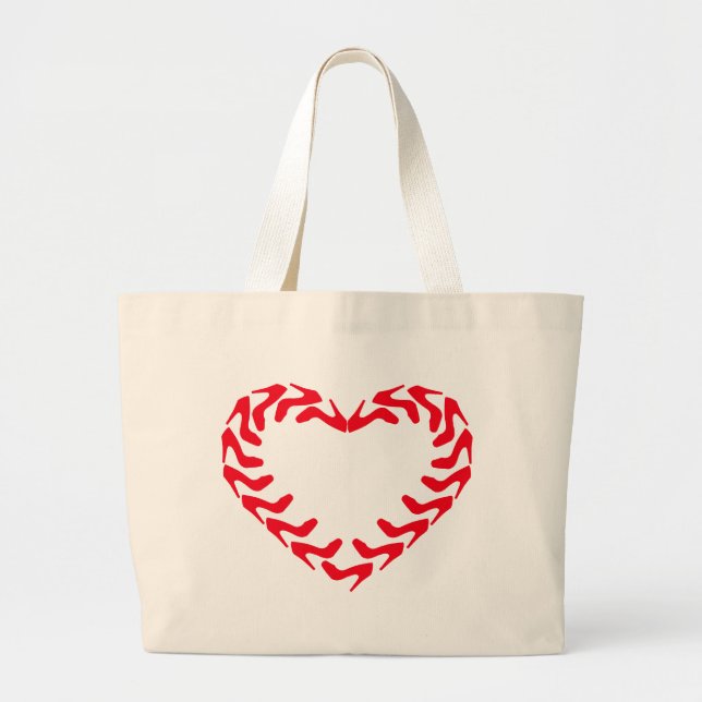 GRAND TOTE BAG ACHATS D'AMOUR DE FILLES (Devant)