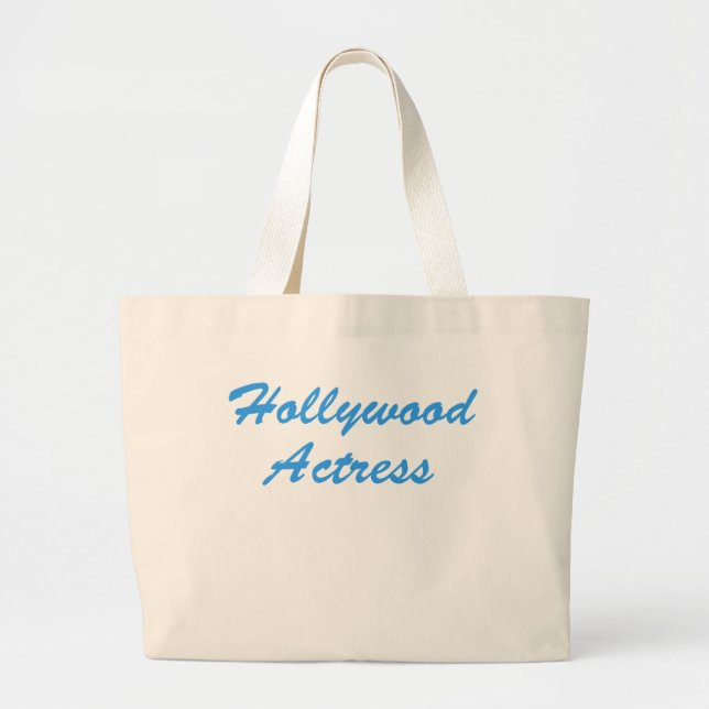 Grand Tote Bag Actrice de Hollywood (Devant)
