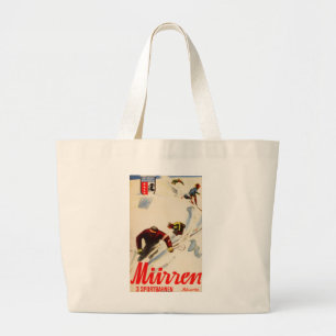 Grand Tote Bag Affiche promotionnelle des courses d'enfer