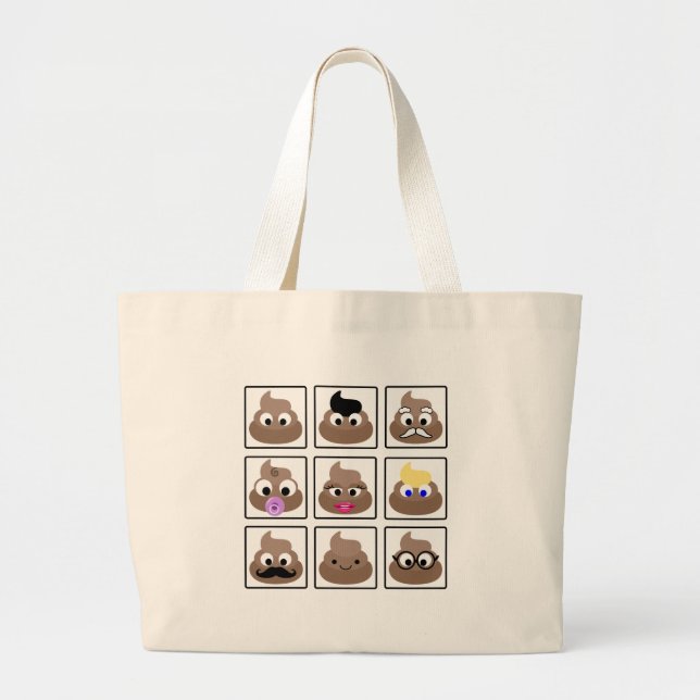 Grand Tote Bag Afficher plusieurs faces (Devant)
