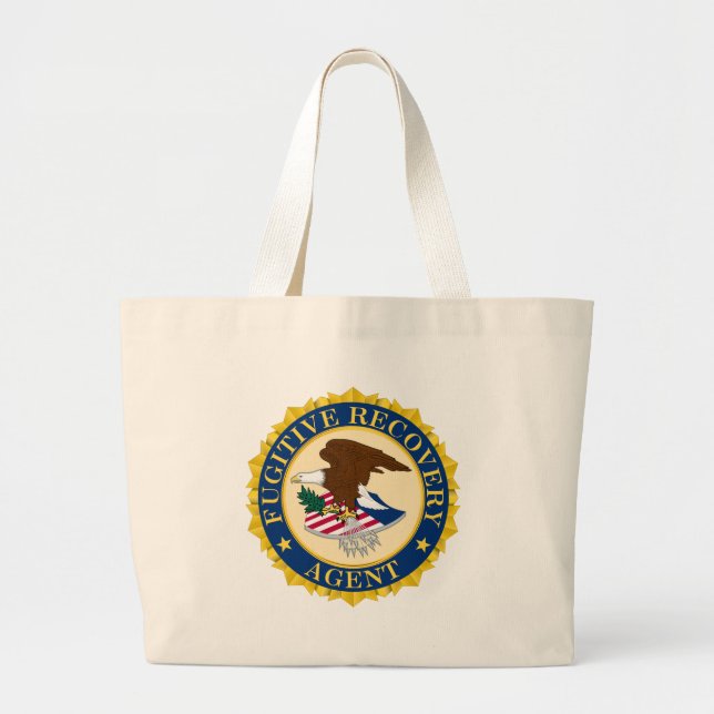 Grand Tote Bag Agent fugitif de récupération (Devant)