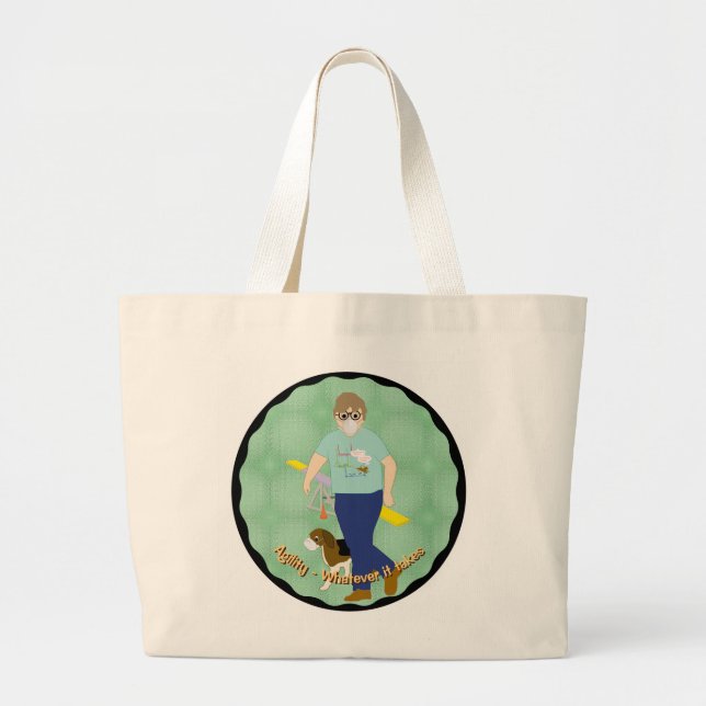 Grand Tote Bag Agilité - Tout ce qu'il faut (Devant)