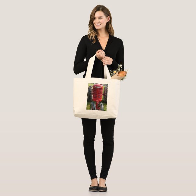 Grand Tote Bag Agricole (Devant (modèle))