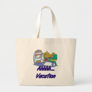Grand Tote Bag Ahh Camping de vacances