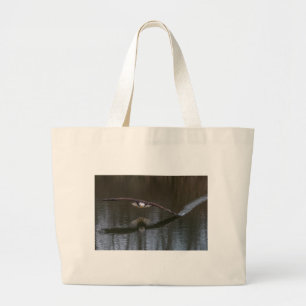 Grand Tote Bag Aigle de Bald en vol