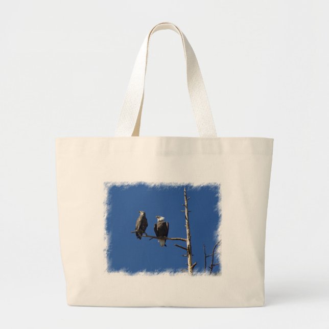 Grand Tote Bag Aigles chauds (Devant)