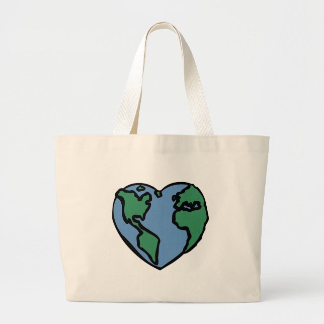 Grand Tote Bag Aimez votre mère (Devant)