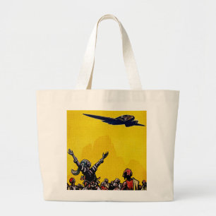 Grand Tote Bag Air Afrique ~ Ligne de Bamako
