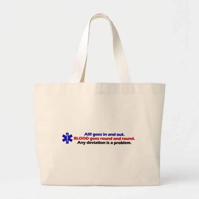 Grand Tote Bag Air/sang (Devant)