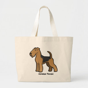 Grand Tote Bag airedale terrier