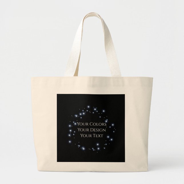 Grand Tote Bag Ajouter votre design - Créez votre propre (Devant)