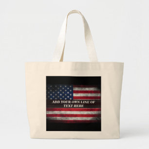 Grand Tote Bag Ajouter votre texte sur