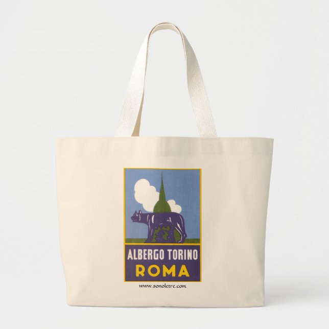 Grand Tote Bag Albergo Torino (Devant)