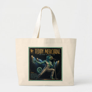 Grand Tote Bag Album Teddy Mercurial ; une parodie