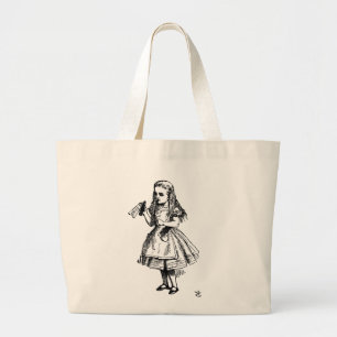 Grand Tote Bag Alice au pays des merveilles
