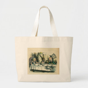Grand Tote Bag Alice au pays des merveilles : C'est un thé fou