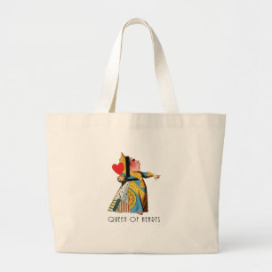 Grand Tote Bag Alice au pays des merveilles Reine de Cœur