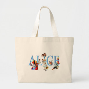 GRAND TOTE BAG ALICE IN WONDERLAND & AMIS