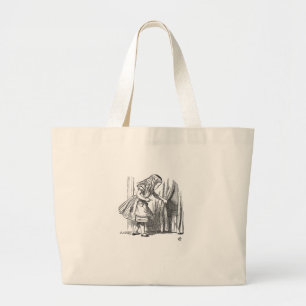 Grand Tote Bag Alice vintage au pays des merveilles recherchant