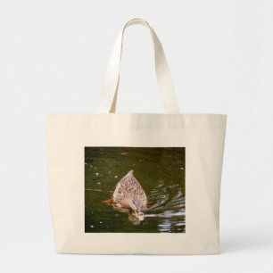 Grand Tote Bag Alimentation Cute Duck