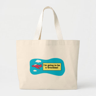 Grand Tote Bag Aller être une grand-maman !