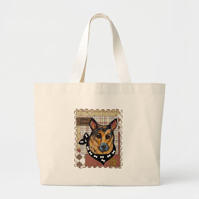 GRAND TOTE BAG ALMAN SHEPHERD (Devant)