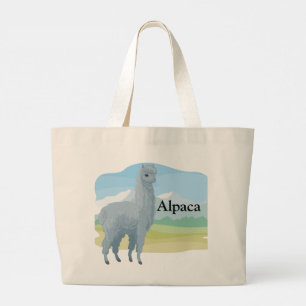 Grand Tote Bag Alpaga