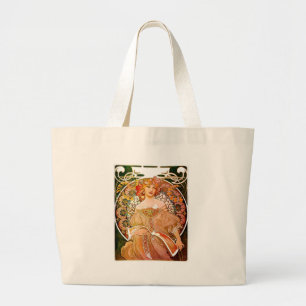 Grand Tote Bag Alphonse Mucha Dreaming (Reverie)