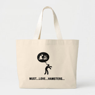 Grand Tote Bag Amant de hamster