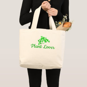 Grand Tote Bag Amateur de plantes