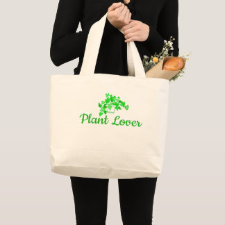 Grand Tote Bag Amateur de plantes