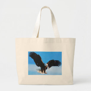 Grand Tote Bag Américain chauve Eagle
