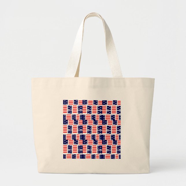 Grand Tote Bag Amérique (Devant)