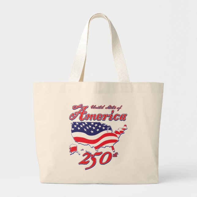 Grand Tote Bag Amérique 250 (Devant)
