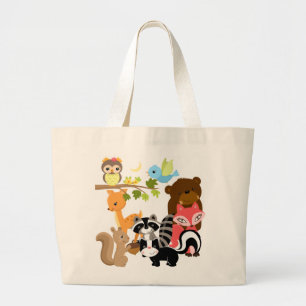 Grand Tote Bag Amis de forêt