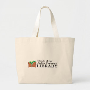 Grand Tote Bag Amis de la bibliothèque Fourre-tout