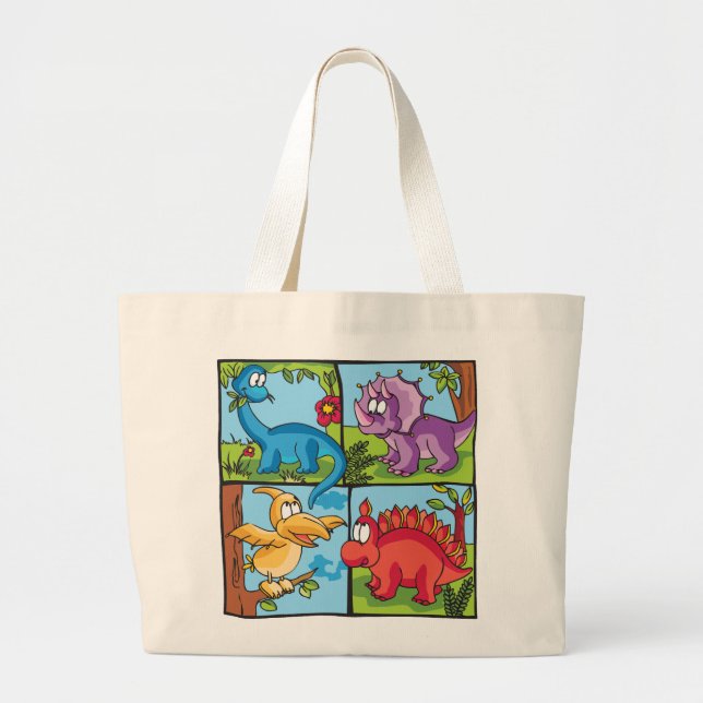 Grand Tote Bag Amis Dino (Devant)