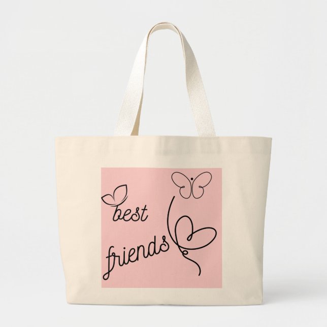 Grand Tote Bag amis fourre-tout (Devant)