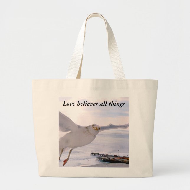 Grand Tote Bag Amour_ (Devant)