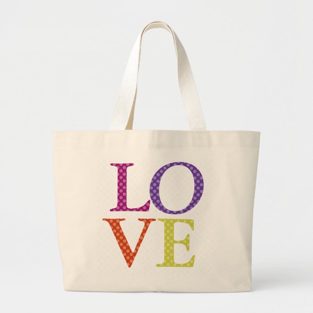 Grand Tote Bag Amour (Devant)