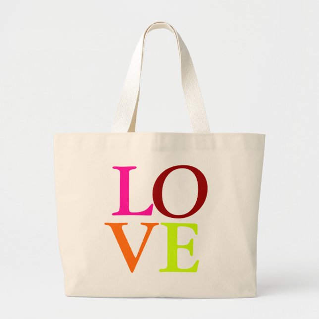 Grand Tote Bag Amour (Devant)