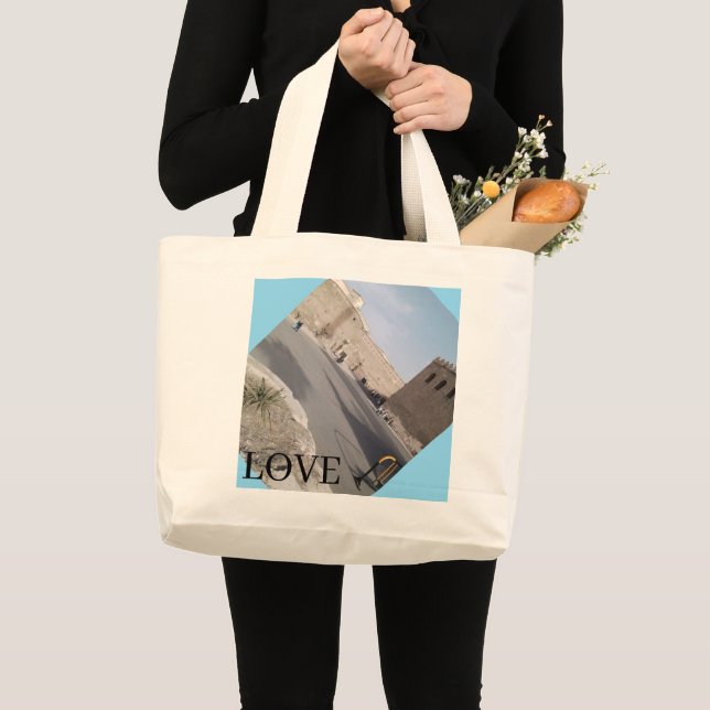 GRAND TOTE BAG AMOUR  (Devant (produit))