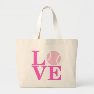 Grand Tote Bag AMOUR de tennis d'as